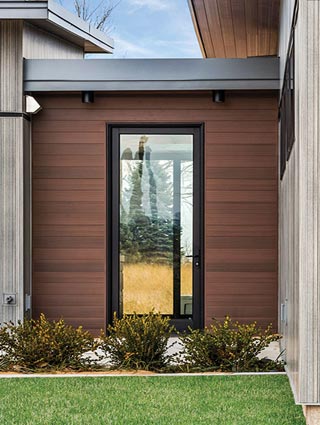 Vinyl siding style option 1